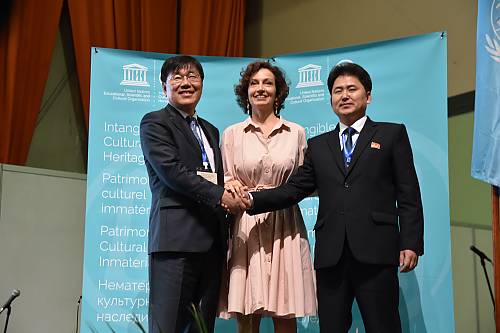 Traditional Korean wrestling listed as Intangible Cultural Heritage following unprecedented merged application from both Koreas