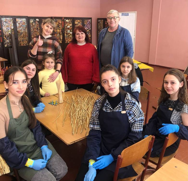 Enseigner et apprendre avec le patrimoine vivant en Ukraine 